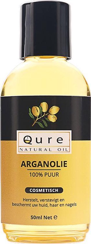 Arganolie 50ml | 100% Puur & Onbewerkt | Argan Olie voor Gezicht, Haar en Lichaam