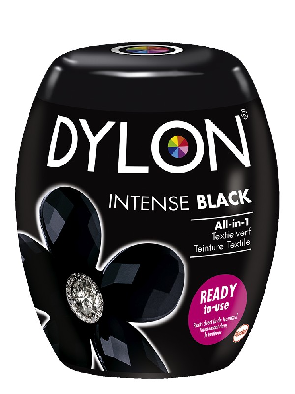 Dylon Textielverf intense black machine pods 350 gram