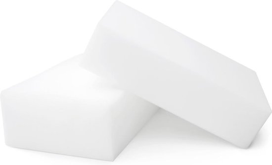 Super Shine - Wonderspons – melamine – 4 stuks - 10x6x2cm - tegen hardnekkig vuil