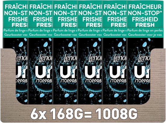 Lenor Unstoppables Geurbooster Fresh Scent - 6 x 168 gram - Wasparfum