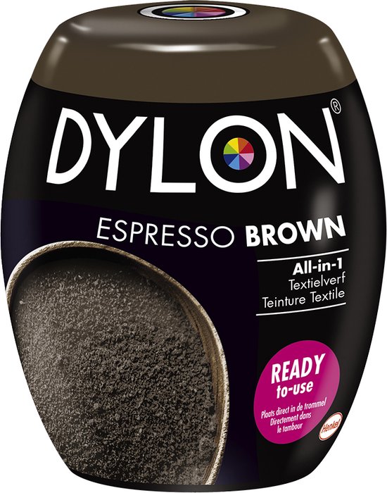 DYLON Wasmachine Textielverf Pods - Espresso Brown - 350g