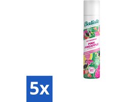 Batiste - Pink Pineapple - Droogshampoo - Friszoete Geur - Verfrist en Geeft Volume - 200ml - Bulkverpakking - 5 stuks