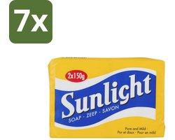 Sunlight – Huishoudzeep – Klassiek – 150 g - Bulkverpakking - 7 stuks