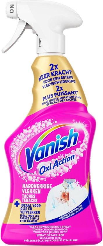 Vanish Vlekkenverwijderaar Spray Hardnekkige Vlekken - 500 ml