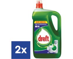 Dreft Professional Original Afwasmiddel - 2 x 5 l
