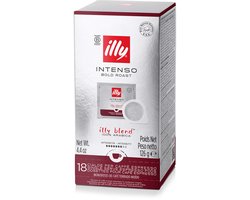 illy - E.S.E. Servings - koffiepads - Intenso - 12 x 18 stuks