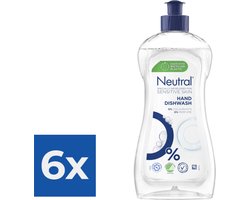 Neutral - Afwasmiddel - 500ml - Voordeelverpakking 6 stuks