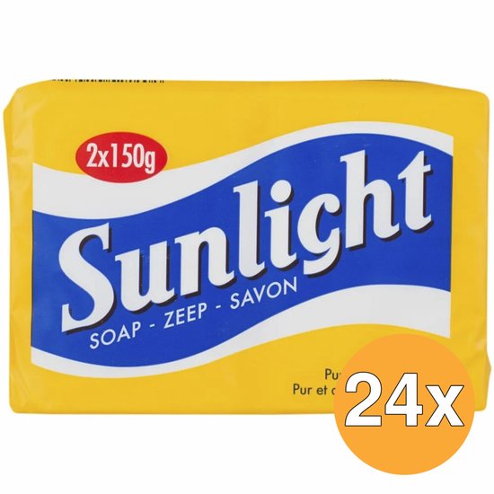 Sunlight Huishoudzeep 2x150 gr - 24 pakken