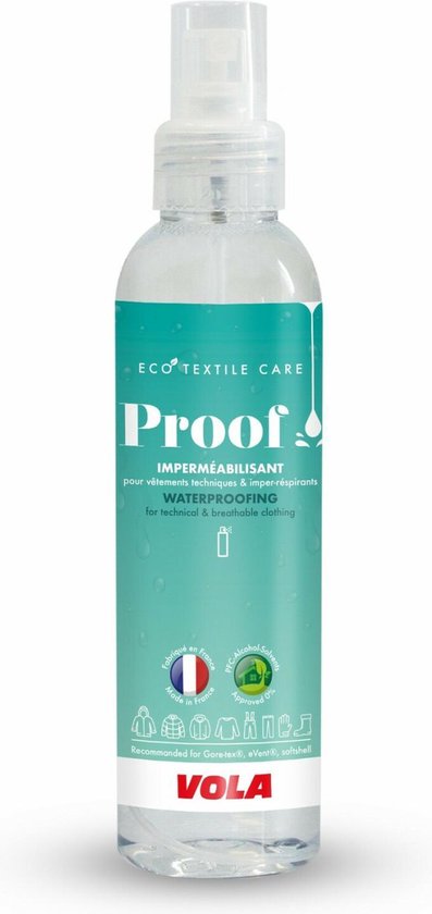 Vola Proof Spray - spray uw kleding weer waterdicht - impregneer spray - skikleding waterproof - 250ML